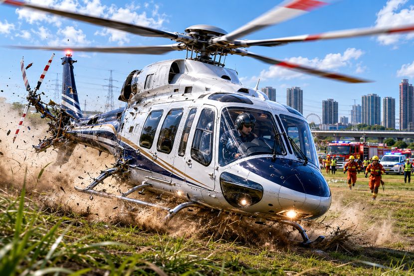 Changzhou Helicopter Emergency Landing Sparks Safety Discussions in the Aviation Sector