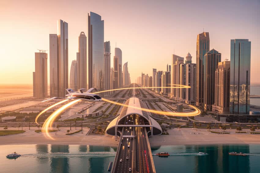Abu Dhabi’s Leap into the Future: eVTOL Air Taxis and Smart Mobility Come to Life