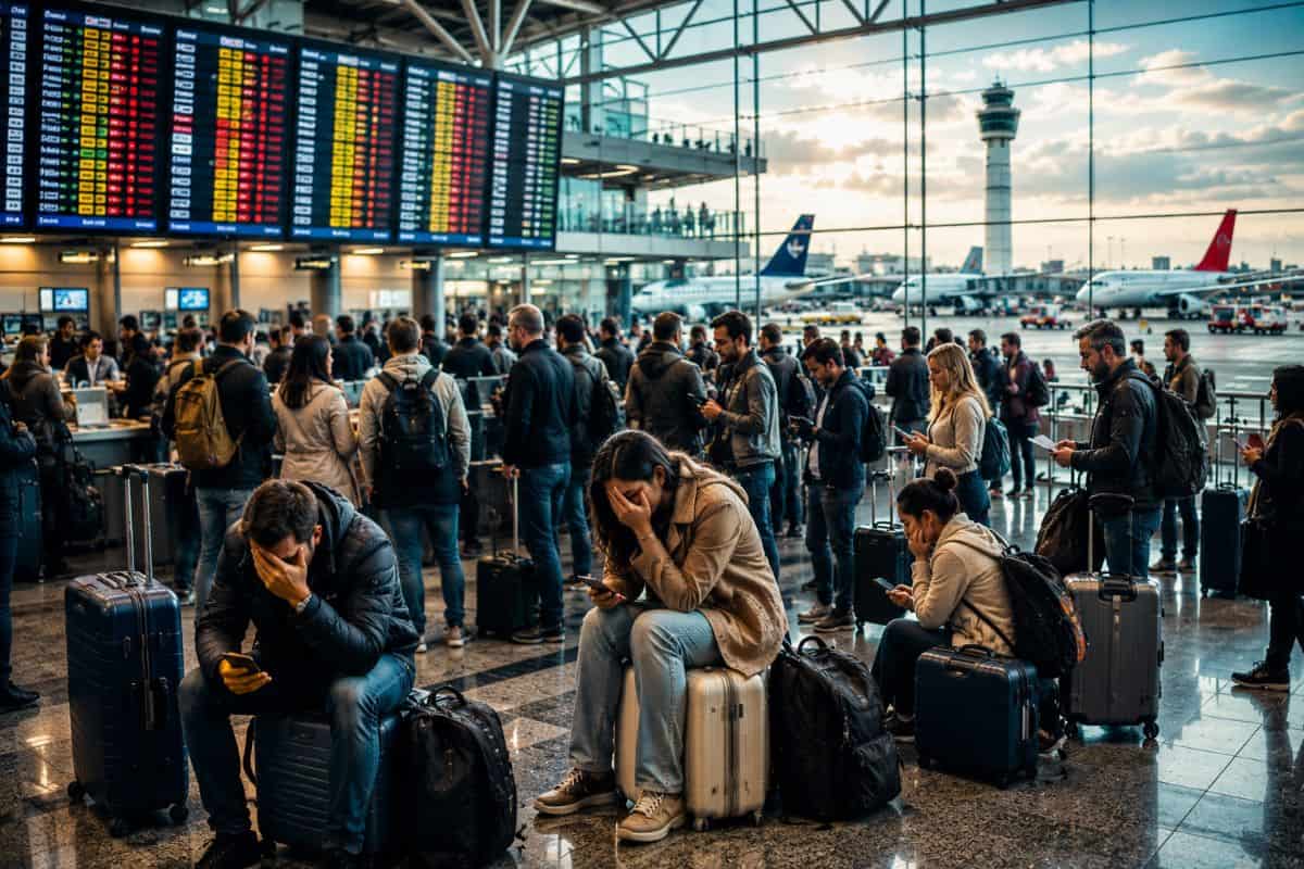 Netherlands Joins France, Germany, Austria, Italy, Spain, Portugal, Belgium and Switzerland as Europe Flight Chaos Escalates Beyond 1,100 Delays and Widespread Cancellations Across Amsterdam Schiphol, Vienna, Zurich and Major Aviation Hubs Disrupting Continental Travel Networks: Latest Update