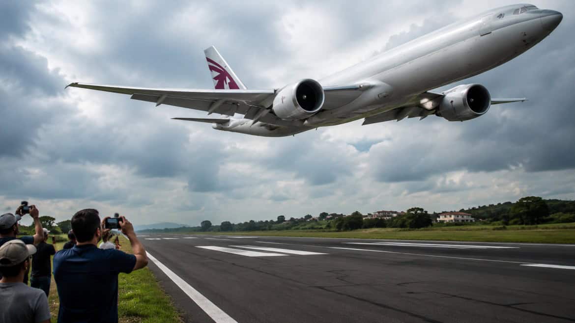 Texas Aviation Incident: Low Flyby of Boeing 777F Ignites Safety Debate