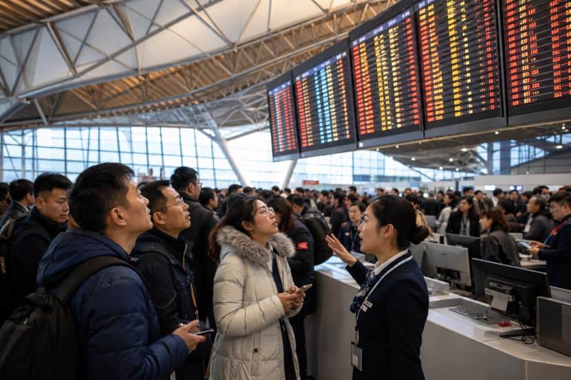 Air Chaos Strikes Hangzhou Xiaoshan International Airport as China Eastern, Hainan Airlines, XiamenAir, Air China and China Southern Grapple With 13 Flight Cancellations and 173 Delays, Disrupting Connections Across China, Hong Kong, Macau and South Korea: Here’s the Full Breakdown
