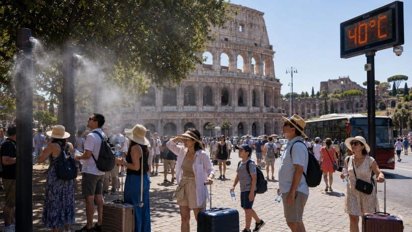 Europe’s Heatwave Affects Travel: Key Information for Tourists Planning to Visit France, Spain, Italy, and Beyond