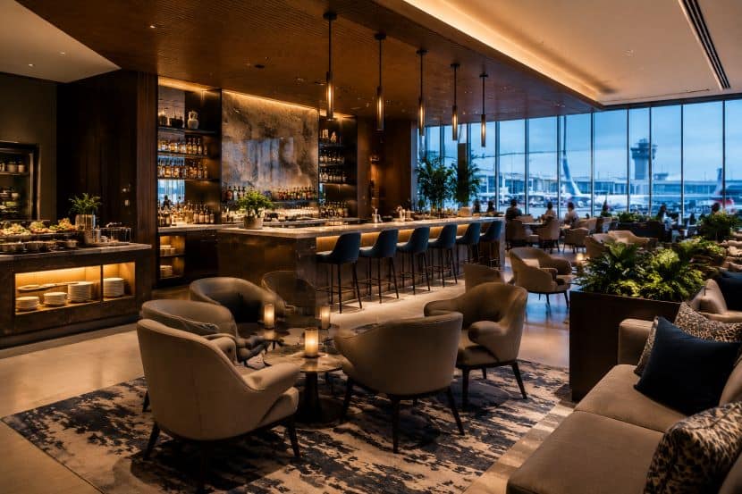 Exploring the Luxury of Centurion Lounges at JFK, London Heathrow, and San Francisco International Airport