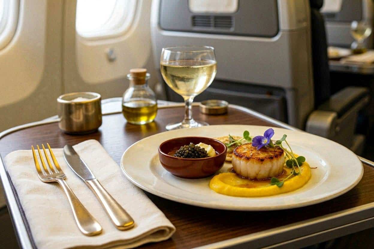 Elevating In-Flight Dining: Chicago Launches 30-Dish Culinary Experience with United Airlines