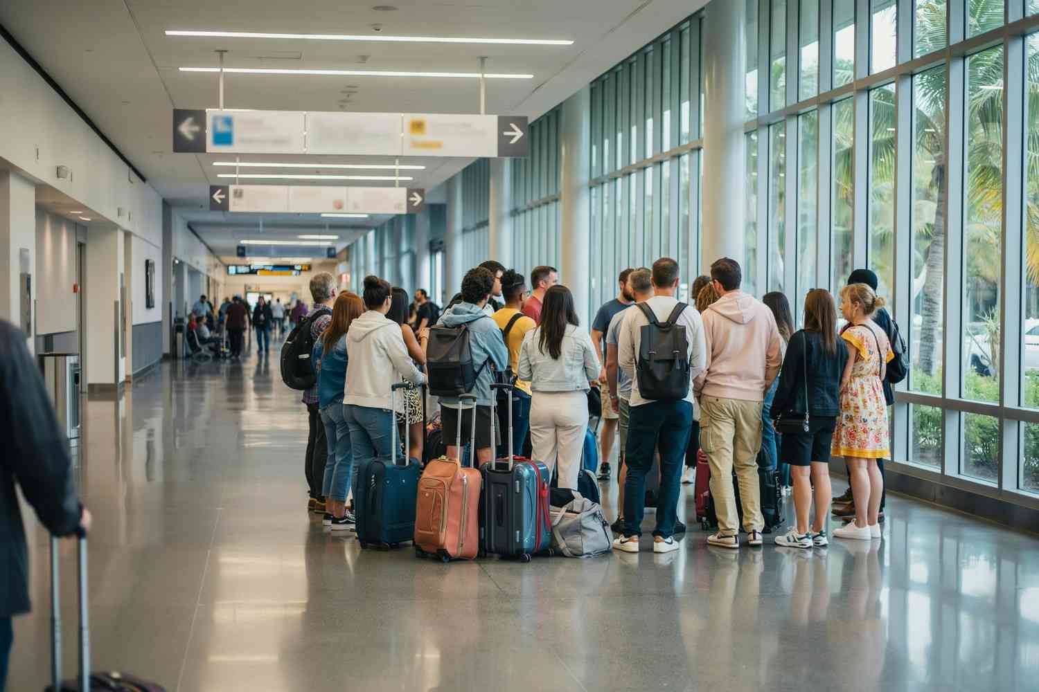 Travel Disrupted: Palm Beach International Airport Faces Cancellations and Delays