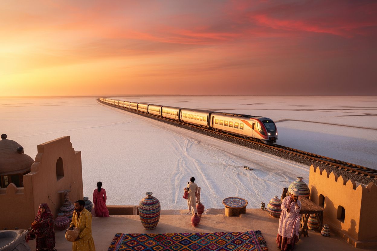 Gujarat’s Kutch Region to See Tourism Surge with Upcoming Rail Expansion