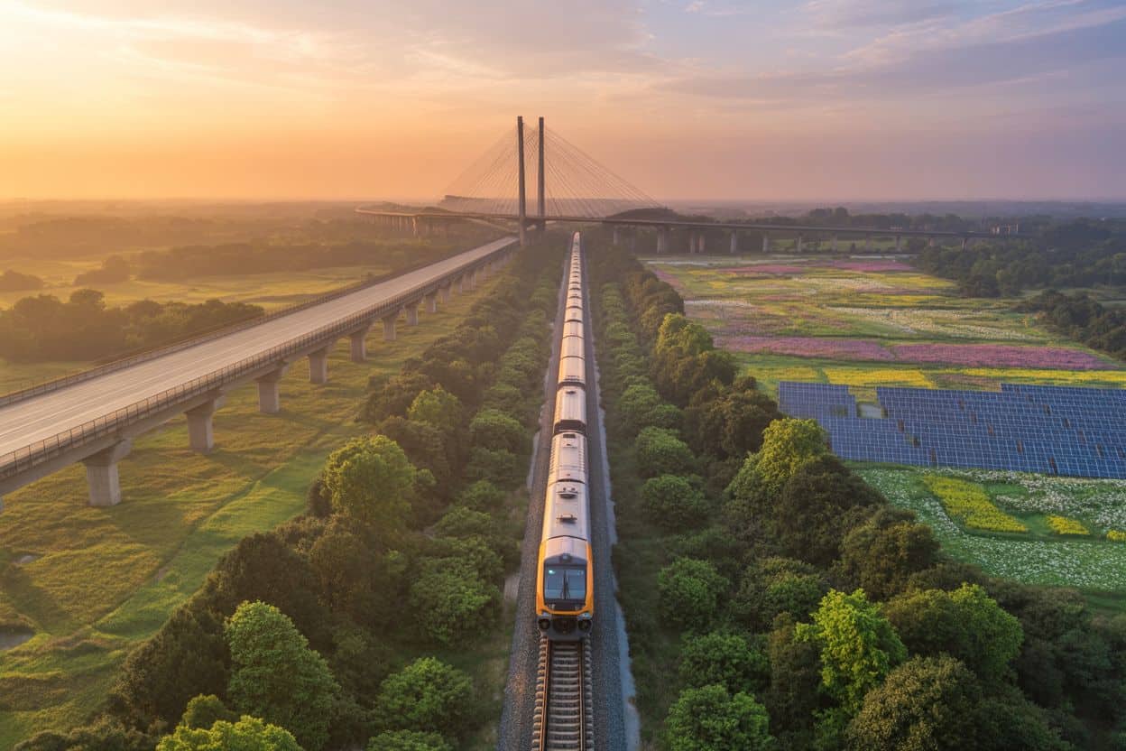 Indian Railways’ Green Logistics Initiative: A Boost for Sustainable Tourism and Infrastructure Growth