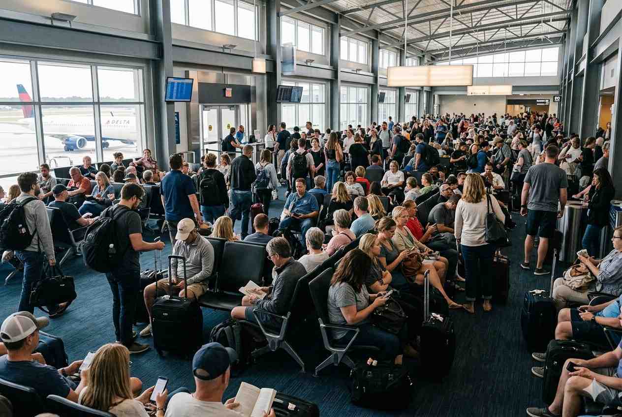 Passengers Grounded at Savannah International Airport As PSA, Republic, Endeavor Air, JetBlue Face 8 Cancellations and 26 Delays, Disrupting Travel To New York, Washington, Boston, Philadelphia, Houston