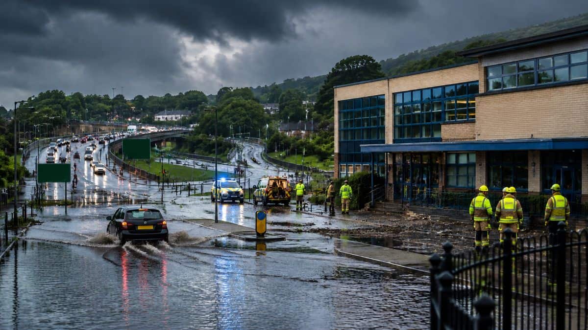 Scotland’s Thunderstorm Chaos: Flooding Disrupts Schools, Transport, and Daily Life