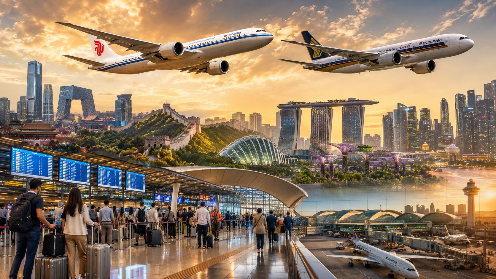 Singapore and China Strengthen Air Travel Links as Air China and Singapore Airlines Plan Joint Venture with More Flights and Frequent Flyer Benefits—Everything You Need to Know