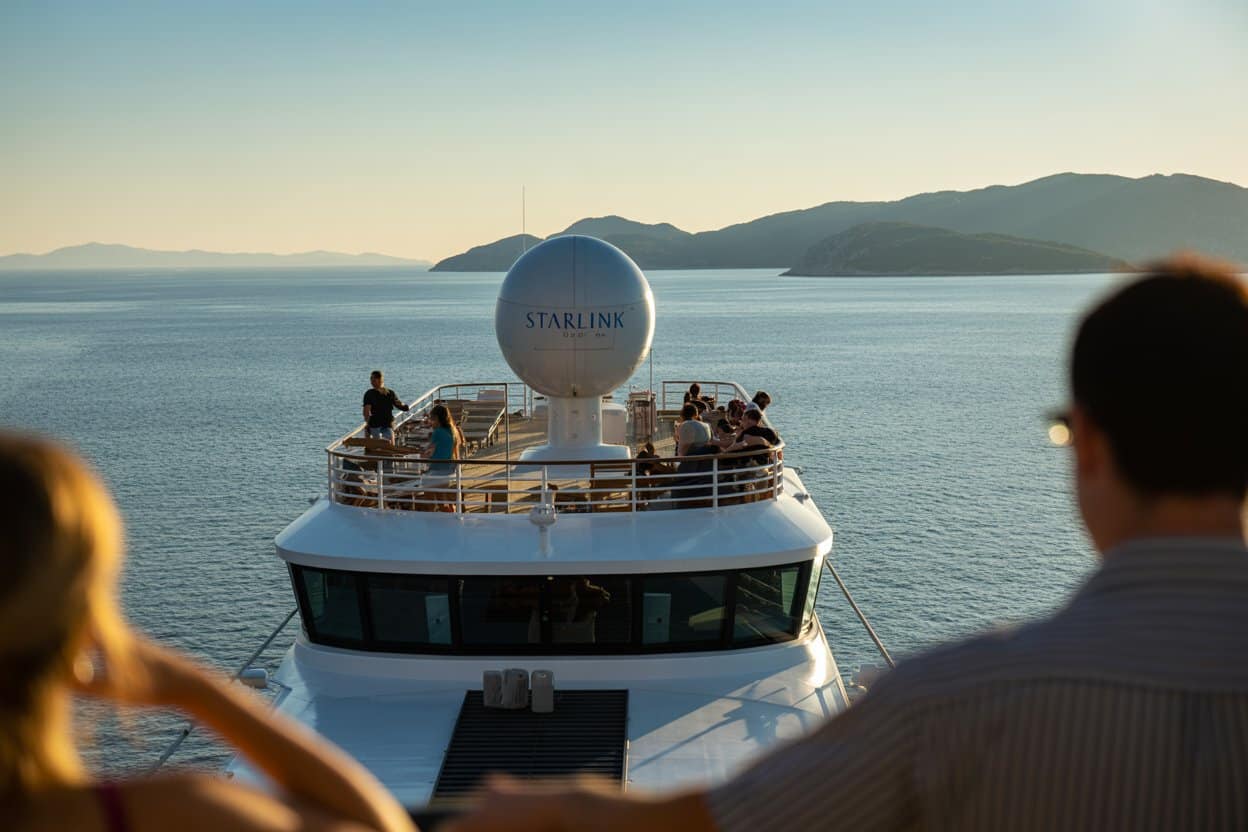Croatia Starlink Wifi Upgrade Shows this Luxury Small Ship Cruise Operator Completely Changing Connected Coastal Travel for Passenger Comfort