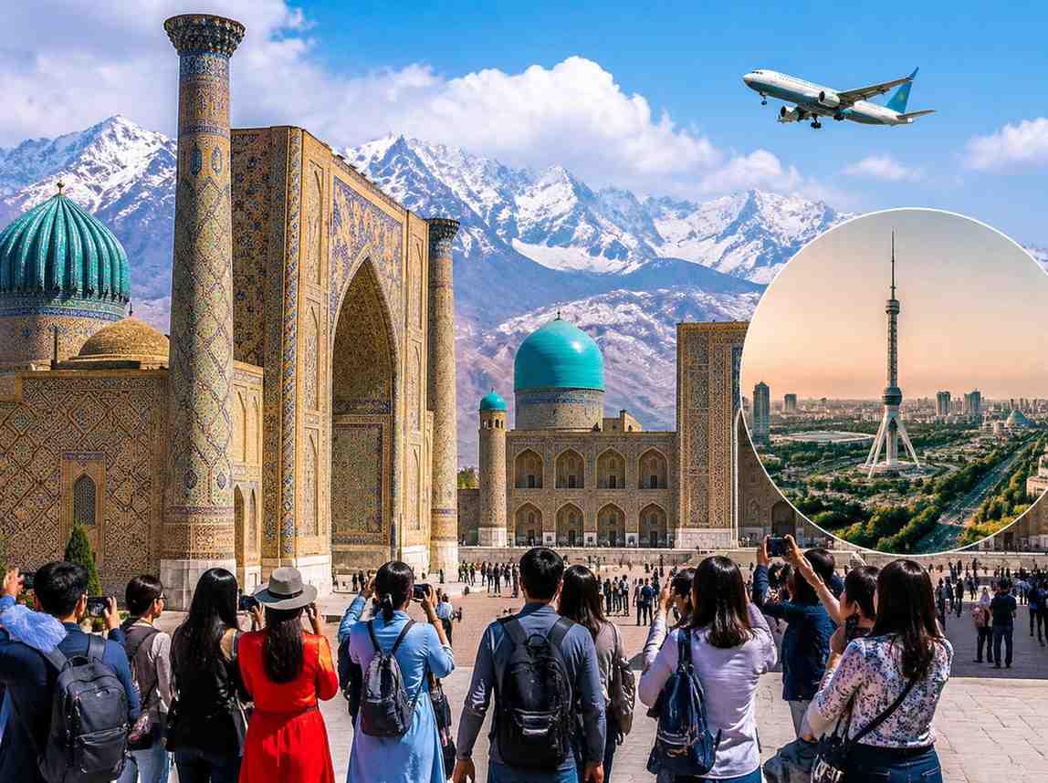 South Korea Joins Silk Road Travel Boom: Record Surge of Tourists to Uzbekistan