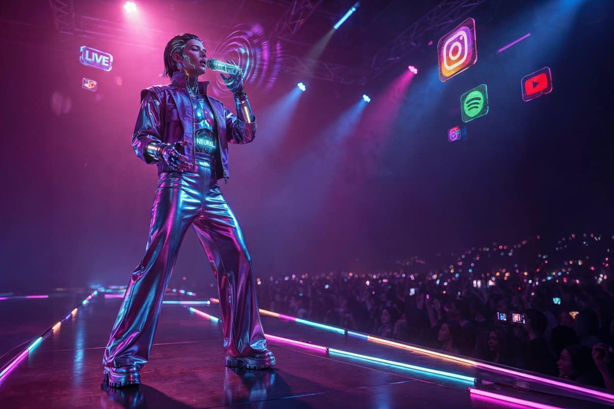 AI Music Artists as Digital Influencers: The Rise of Synthetic Personalities in the Music Scene