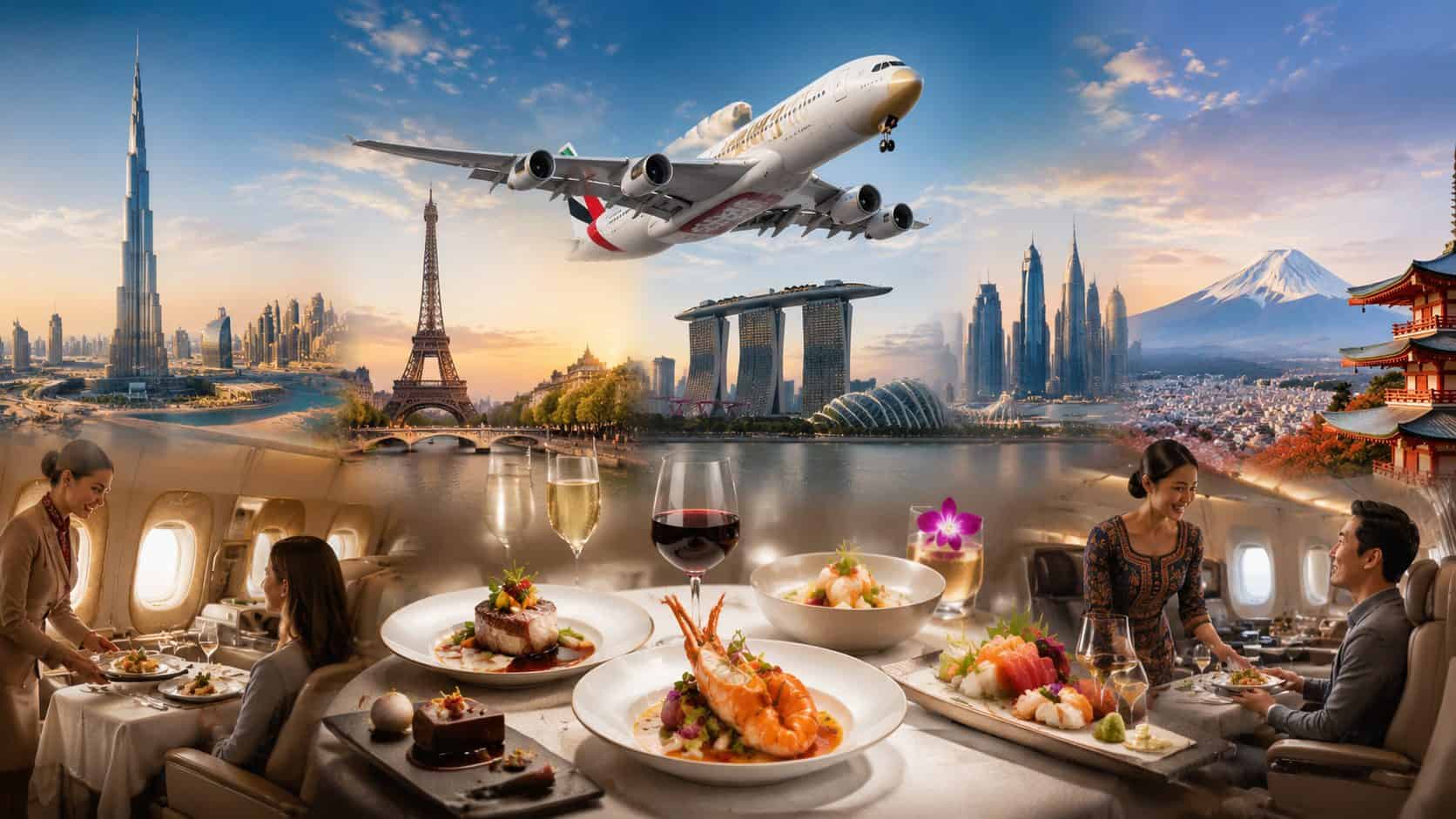 UAE Joins Forces with France, Singapore, Qatar, and Japan in Culinary Airline Competition for 2026