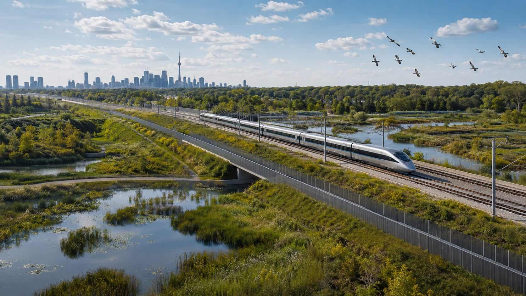 Transforming Travel: Toronto’s High-Speed Rail Project Commits to Environmental Sustainability