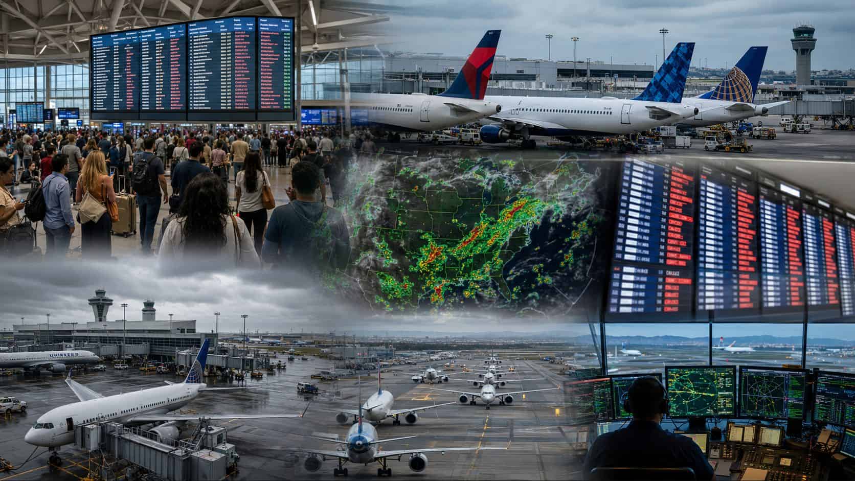 US Travel Disruption: 155 Flight Cancellations and 541 Delays Across Key Airports