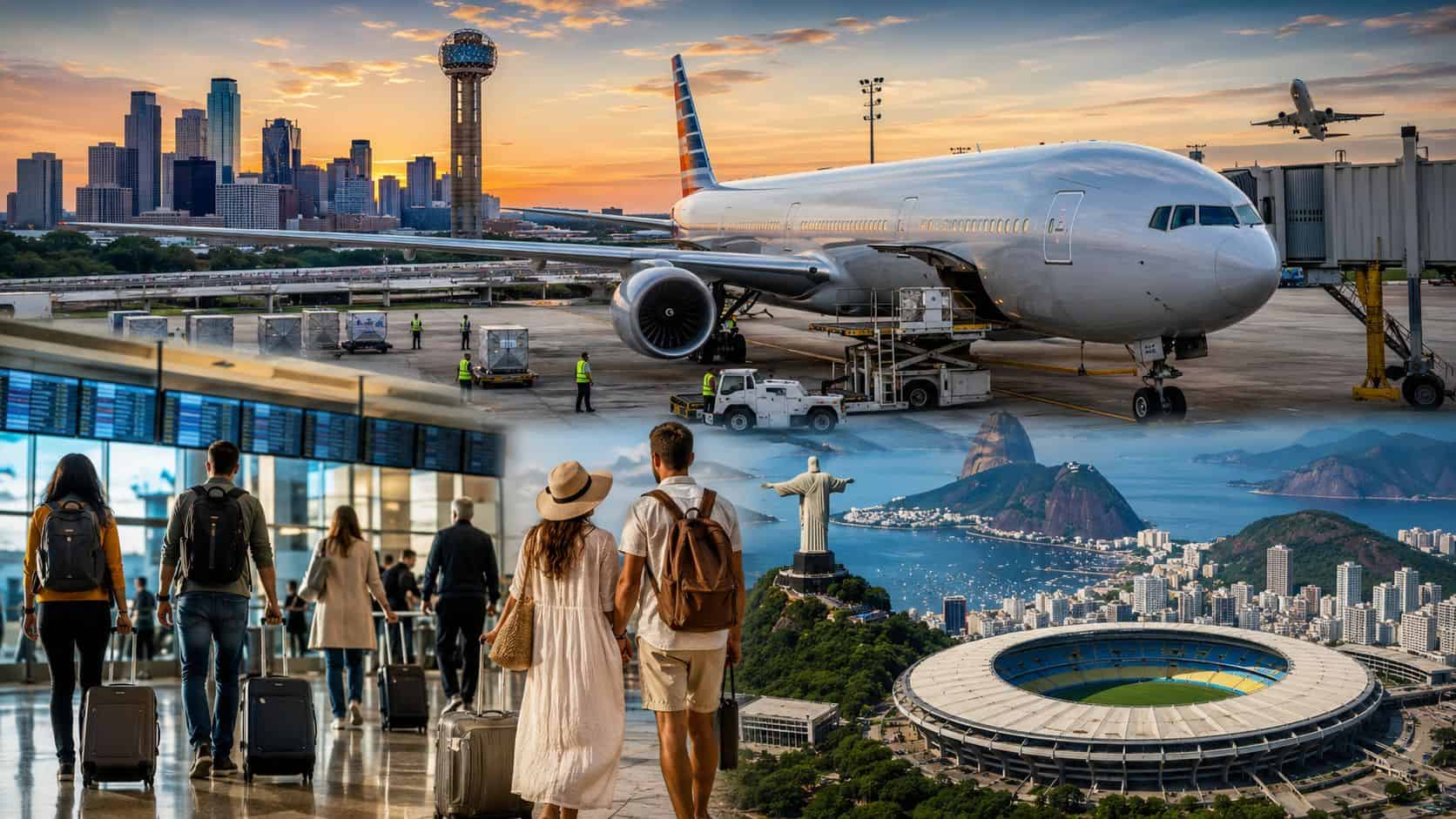 American Airlines Enhances Sports Tourism with Boeing 777-300ER for Dallas Cowboys’ Trip to Brazil