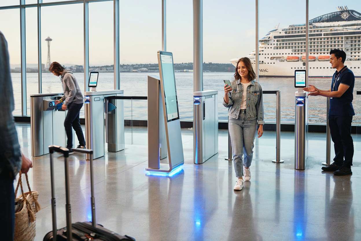 MSC Cruises Pioneers Digital Check-In in Seattle for Effortless Cruise Embarkation