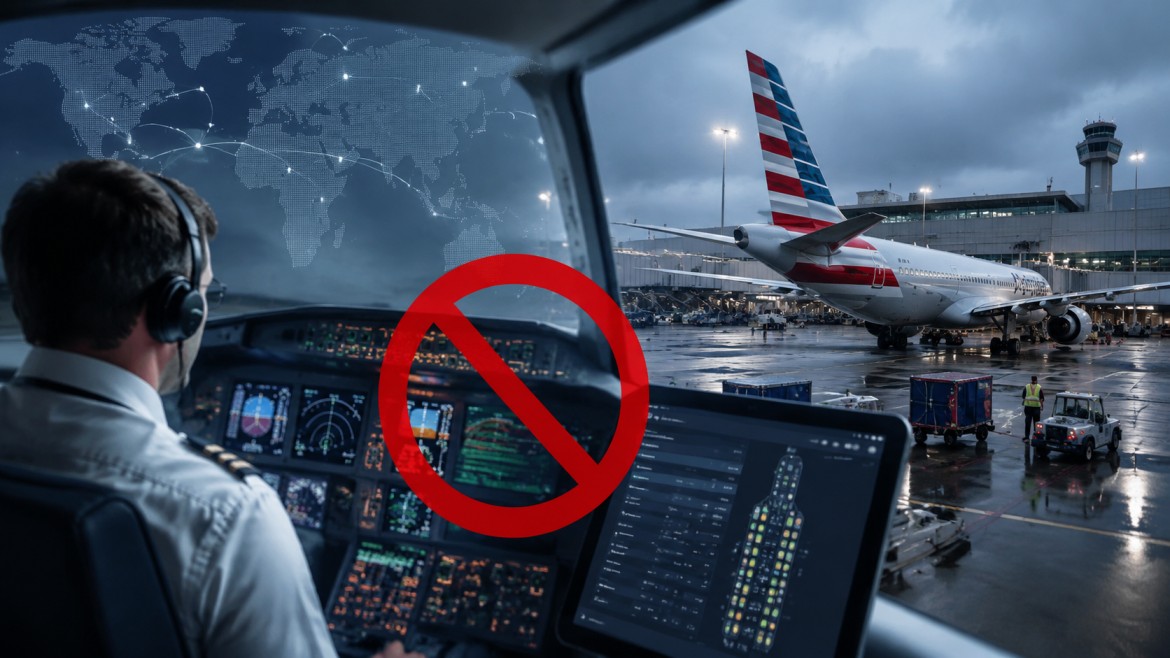 Changes in American Airlines Operations: The Impact of Removing a Key Pilot Dashboard in Chicago