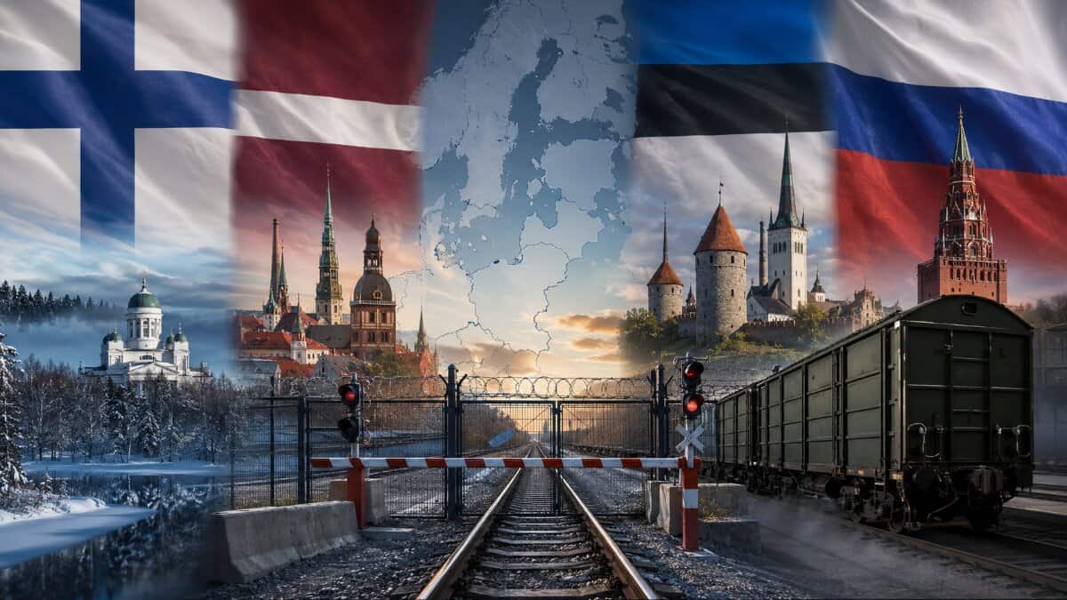 Northern Europe’s Rail Corridors Impacted by Russia’s Border Suspension with Finland, Latvia, and Estonia