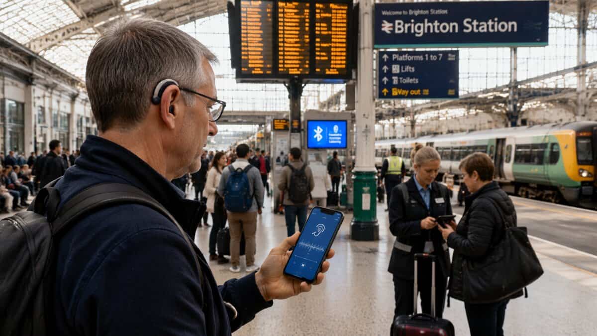 Enhancing Accessibility: Brighton Station Rolls Out Bluetooth Assistive Listening Technology