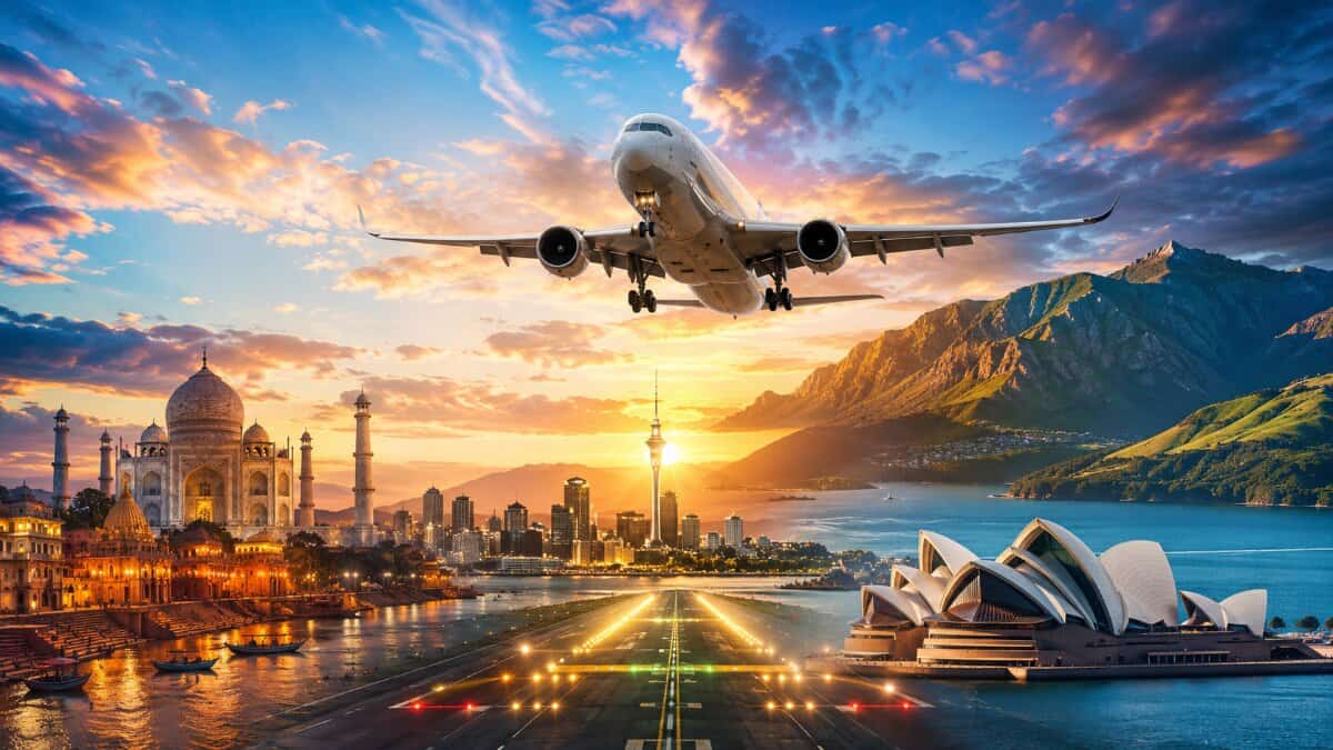 India and New Zealand Seek Non-Stop Flights: A Renewed Collaboration for Tourism and Travel Demand