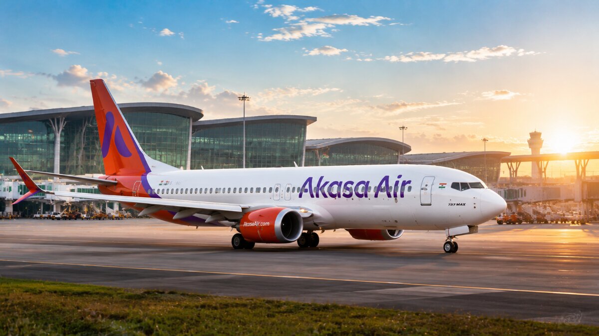 Akasa Air Halts Noida to Navi Mumbai Flight Service Amid Network Review