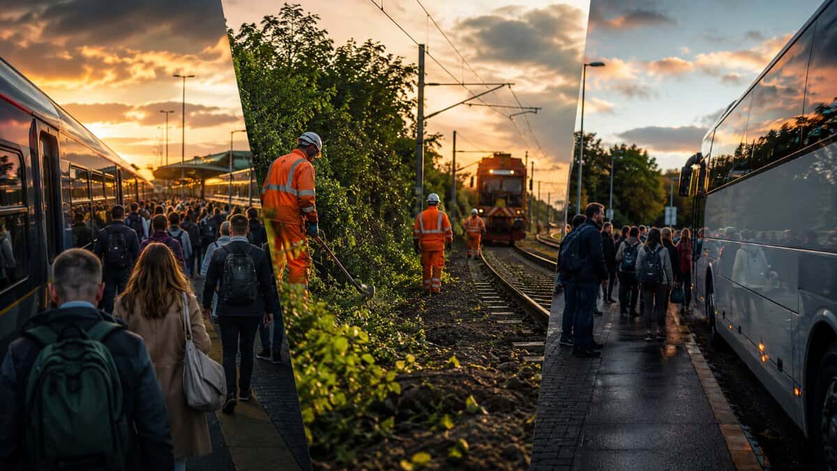 UK Rail Passengers Brace for Extended Travel Challenges Amid Northampton Route Closure