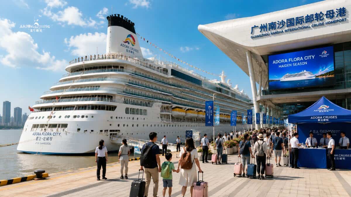 Guangzhou Embarks on a New Cruise Adventure with Adora Flora City