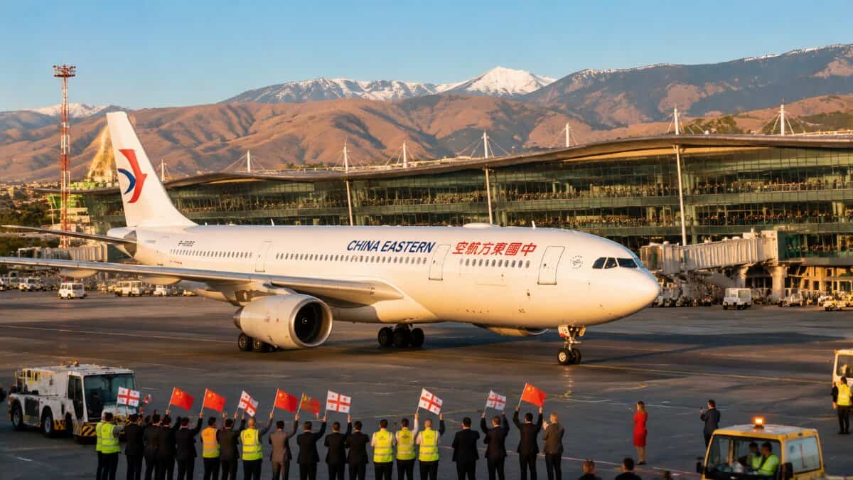 China and Georgia Forge Direct Travel Link with New Flights from Shanghai to Tbilisi