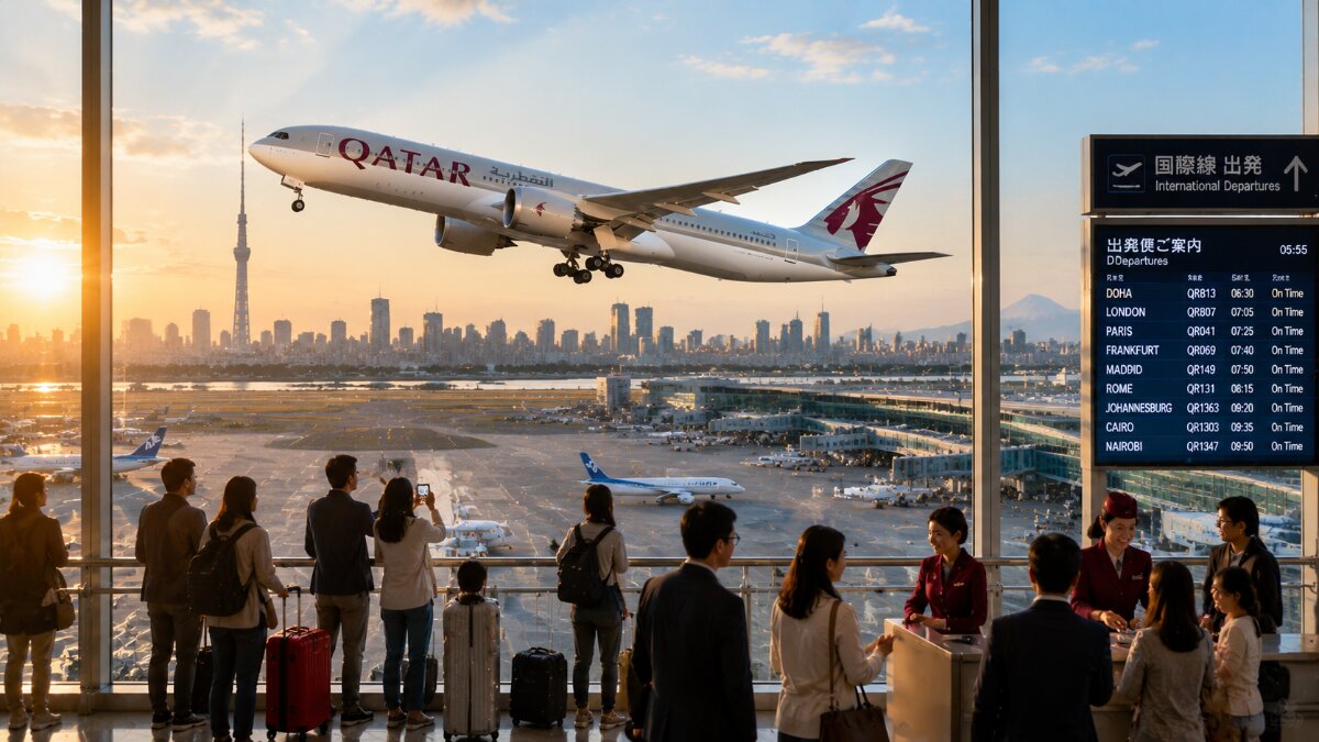 Qatar Airways Revives Haneda-Doha Route: Essential Travel Information for Passengers