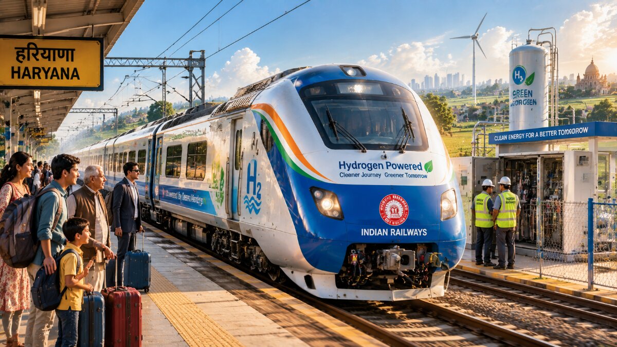 India Introduces First Hydrogen Train: A Leap Towards Sustainable Travel