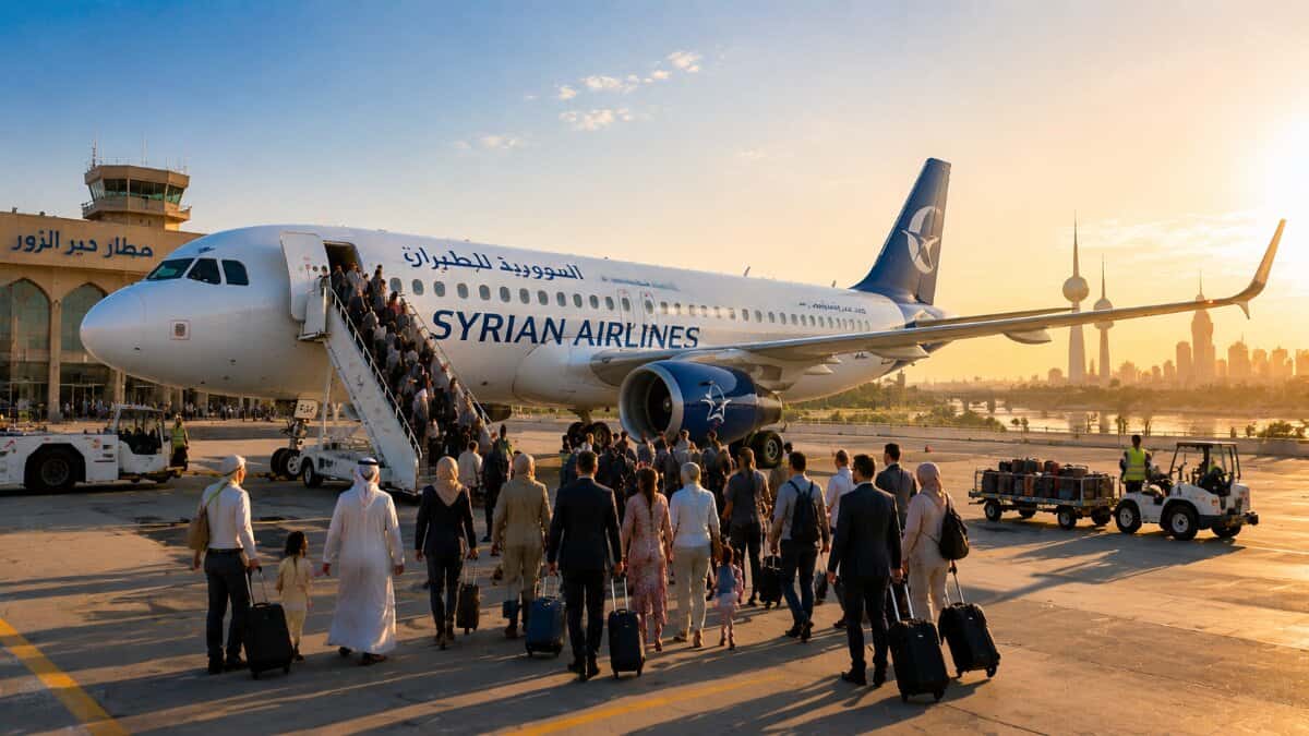 New Direct Flights from Deir ez-Zor to Kuwait: A Boost for Travel Links