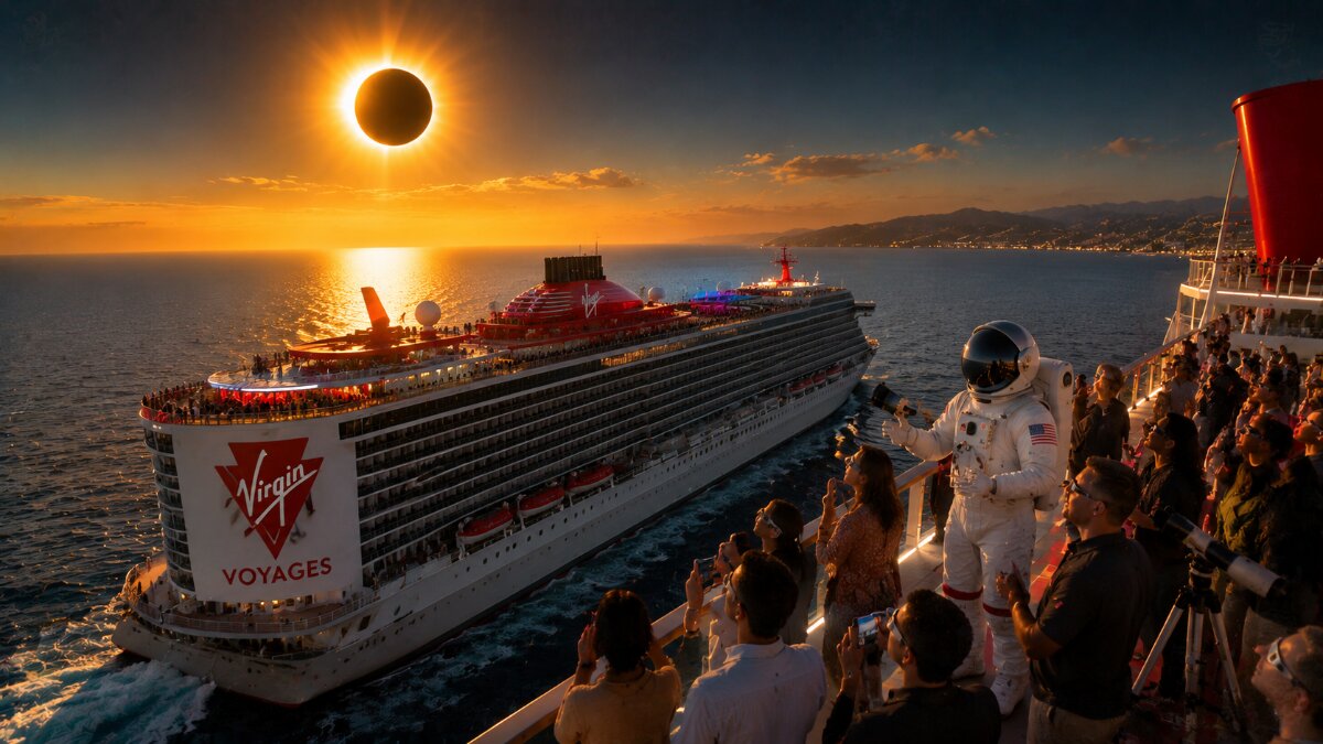 Embark on a Celestial Adventure: Witness the 2026 Solar Eclipse with Virgin Voyages