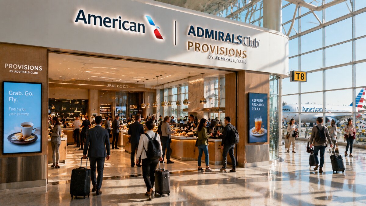 American Airlines Unveils Innovative Grab-and-Go Lounge at JFK for Busy Travelers