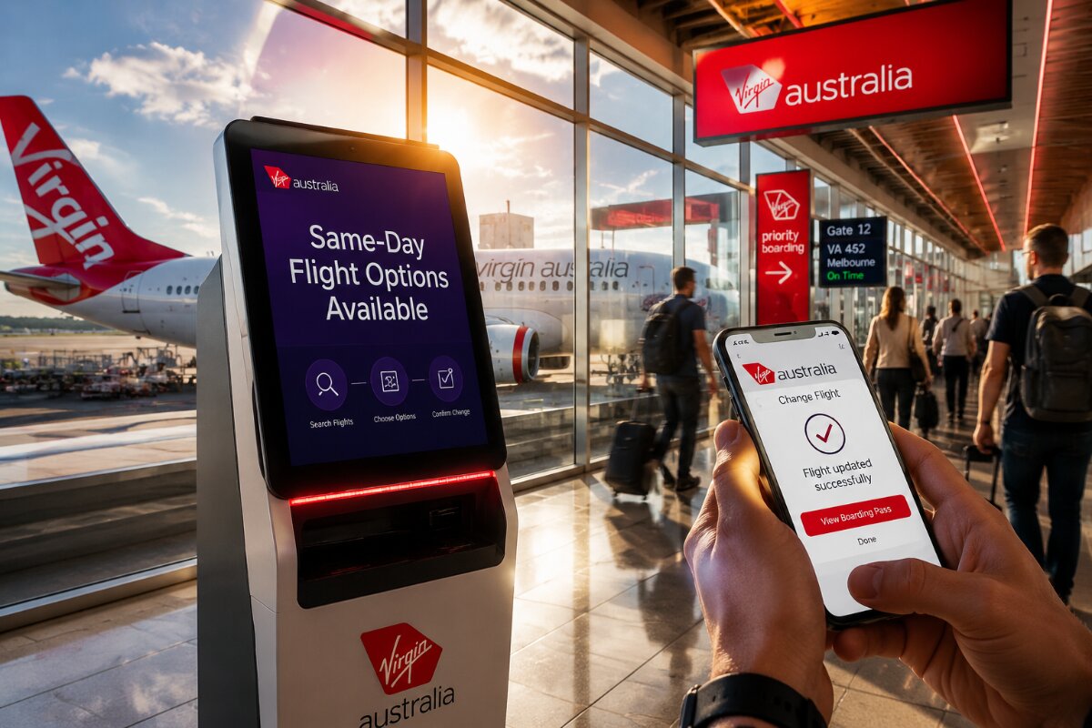 Virgin Australia’s Innovative Same-Day Flight Switch for Domestic Passengers