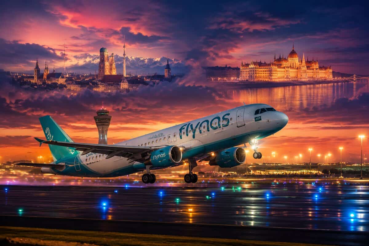 Flynas Expands Its European Horizons with New Riyadh–Munich and Riyadh–Budapest Flights
