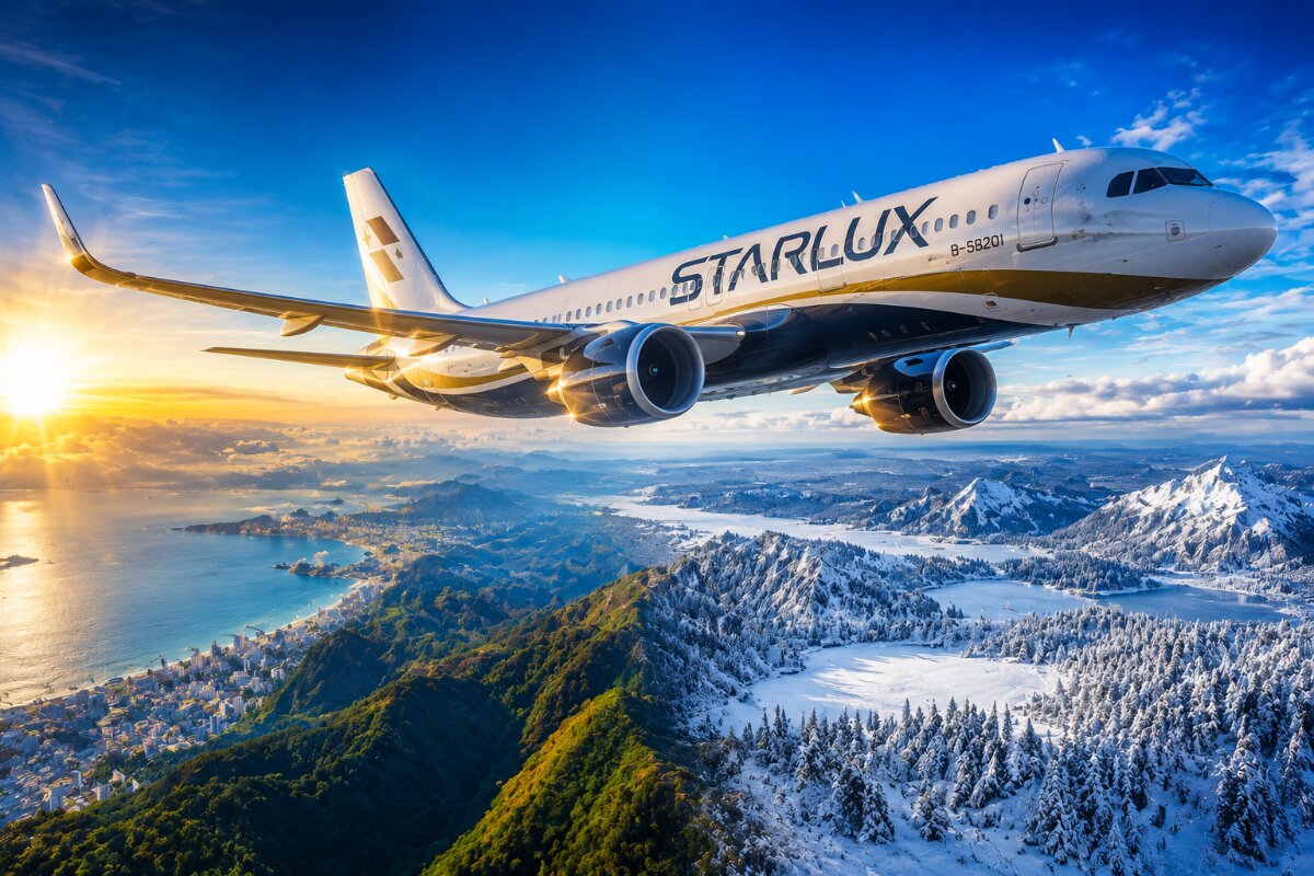STARLUX Airlines Expands Its Taichung Hub with Exciting New Route to Sapporo