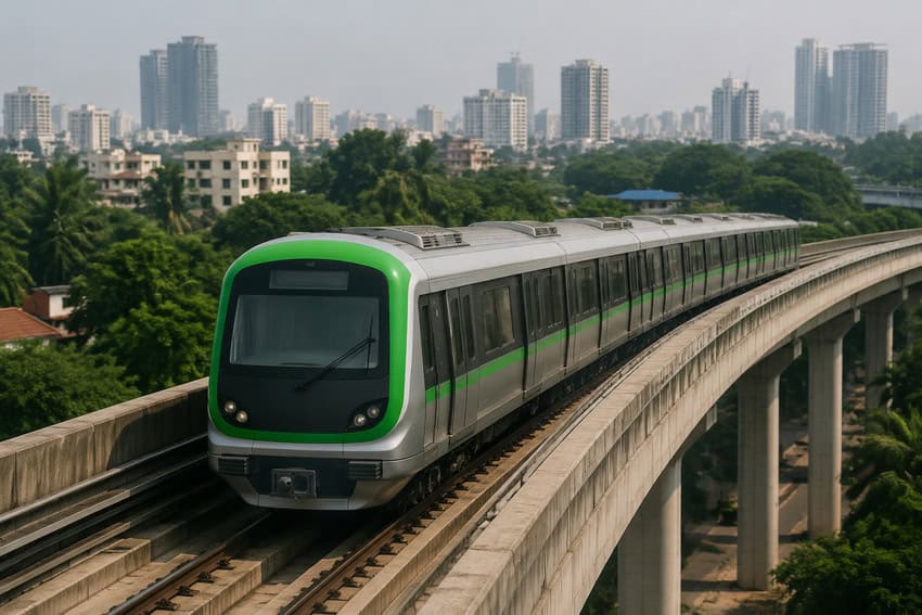Bengaluru Metro’s Green Line Expansion: Major Rolling Stock Addition Set for 2026