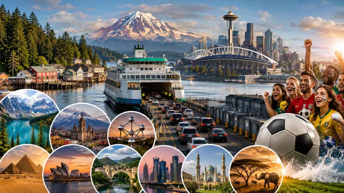 Washington State Ferries Prepare for Peak Summer Travel Amid Fourth of July and World Cup Excitement