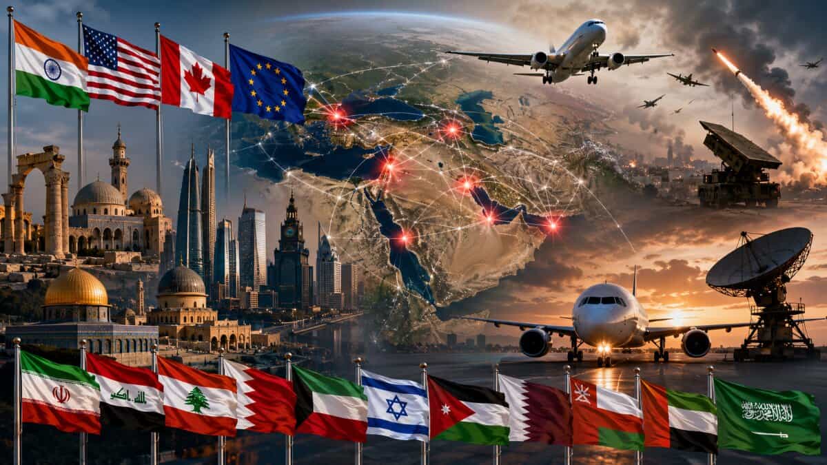 Aviation Safety Alert: India Joins Forces with Global Regulators Amid Rising Risks in the Middle Eastern Skies
