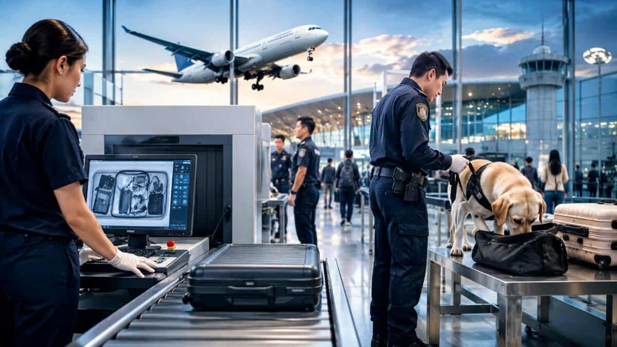Thailand Implements Robust Airport Security Measures in Response to Recent Drug Smuggling Incident