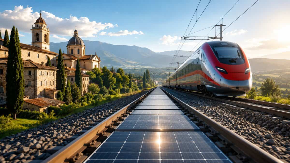 Italy’s Ambitious Solar Railway Initiative: A Bright Future for Sustainable Travel