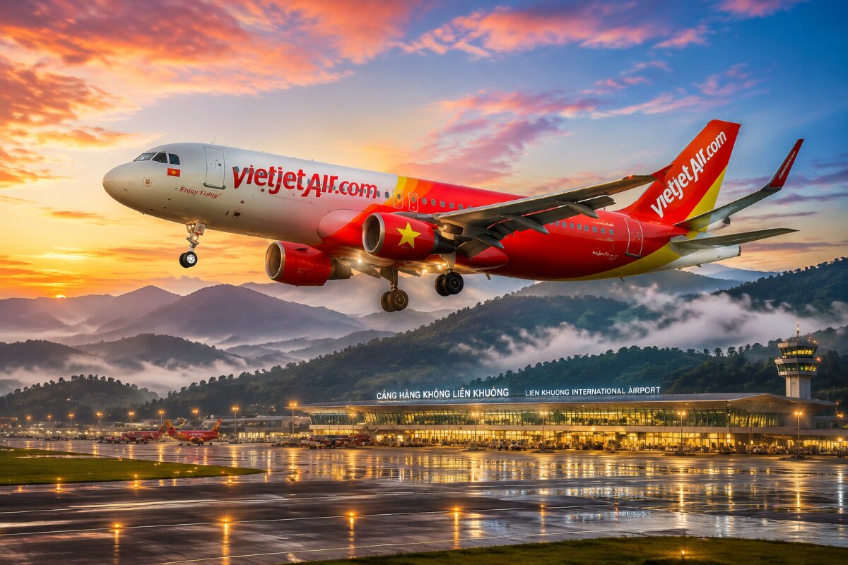 Vietjet Revitalizes Da Lat Flights as Lien Khuong Airport Welcomes Back Travelers