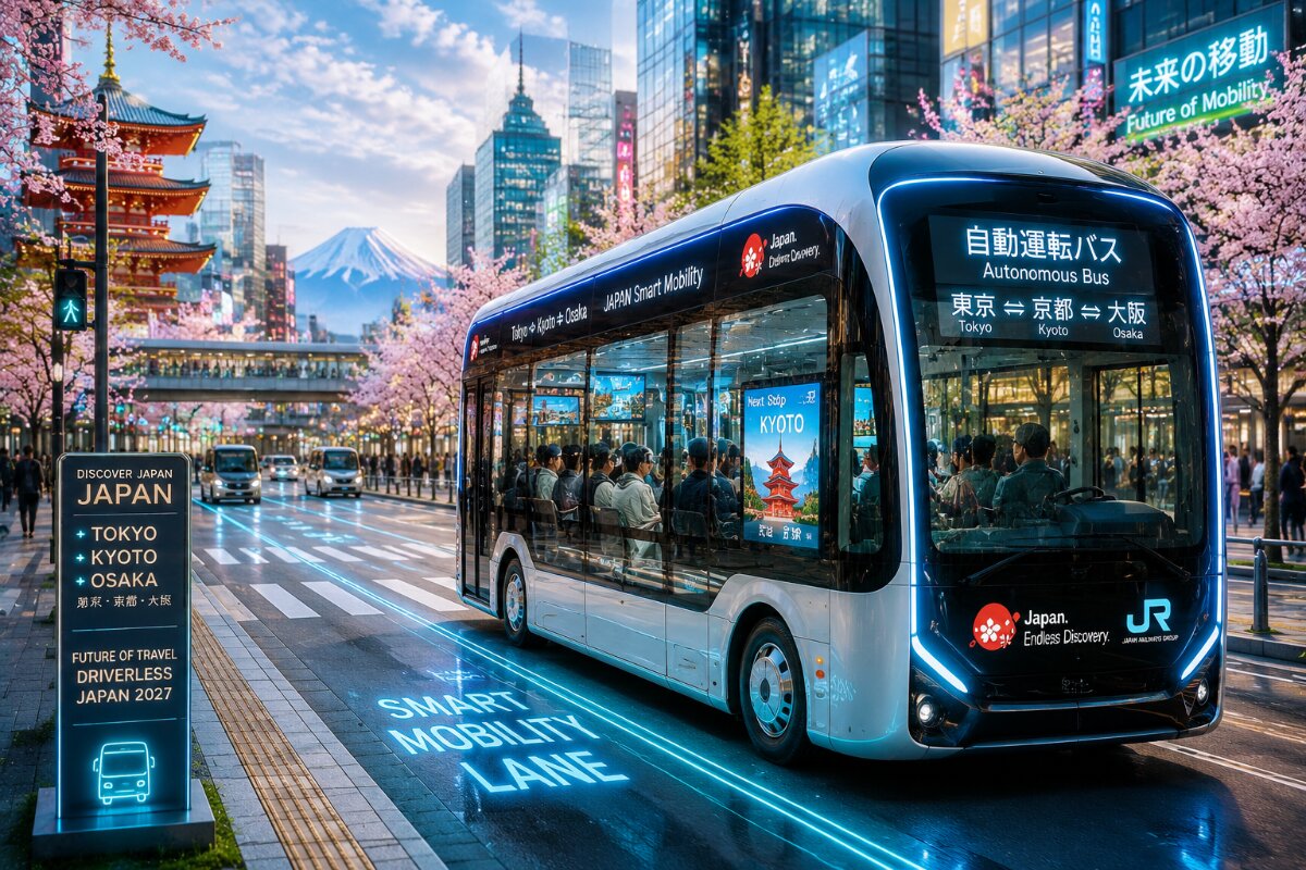 Japan’s Driverless Buses: A New Era for Travel Begins in 2027