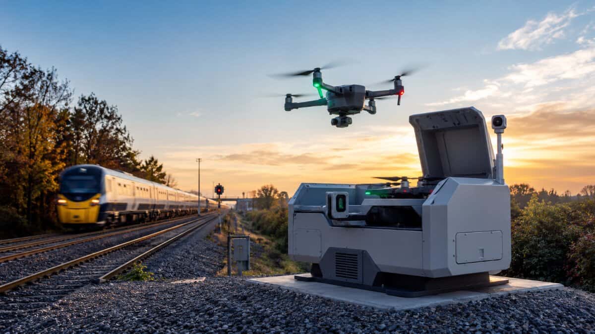 Revolutionizing UK Rail Safety: Drone Technology Enhancing Travel Experience in Gloucester and Romford