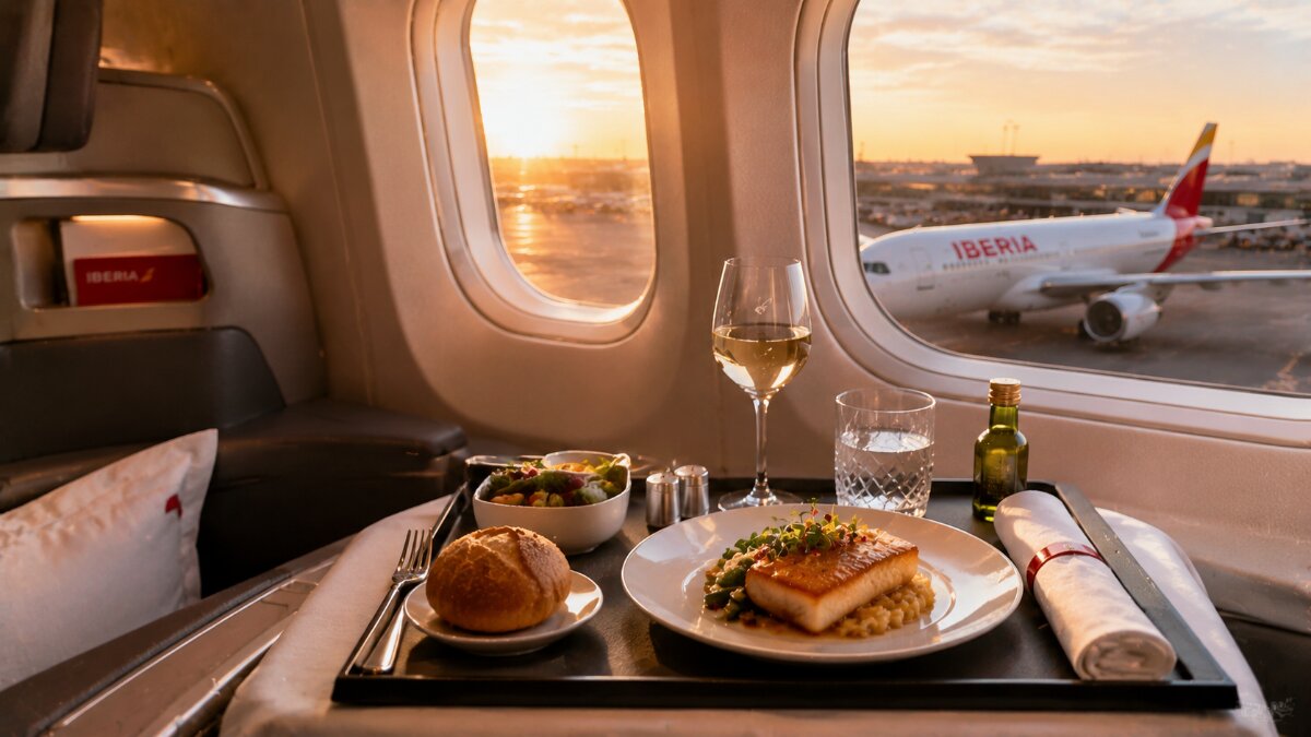 Iberia Unveils Exciting Long-Haul Menus Featuring Passenger Favorites on Flights from Madrid