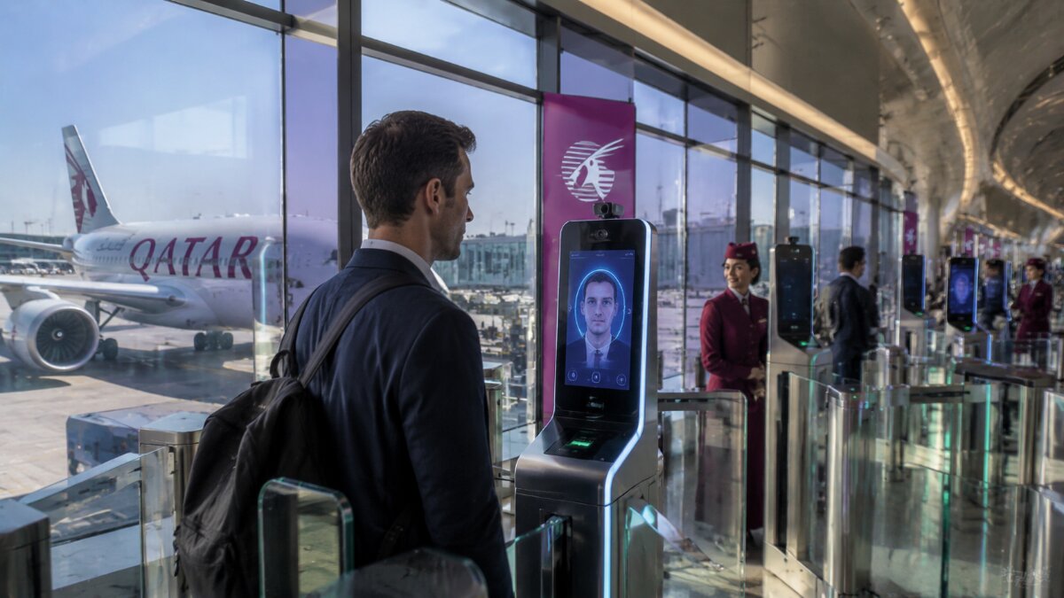 Revolutionizing Air Travel: Qatar Airways Fast Pass Launches Facial Recognition System at Hamad International Airport