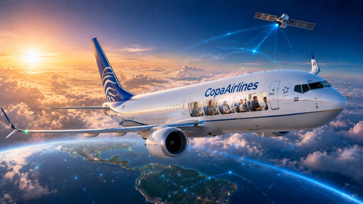 Copa Airlines Unveils Starlink In-Flight Internet Across Latin America