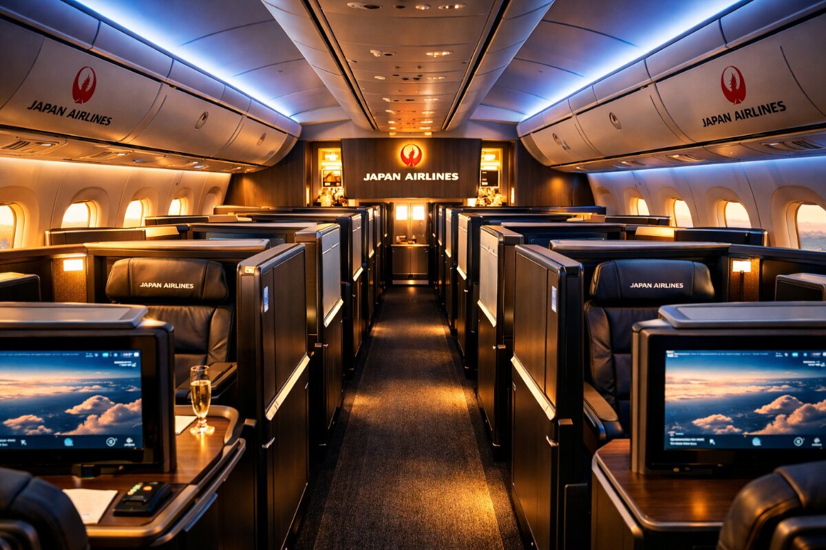 Japan Airlines Unveils Upgraded 787-9 Business Class Suites Featuring Privacy Doors